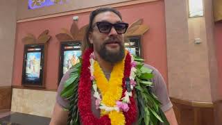 Jason Momoa -Aquaman and the Lost Kingdom Hawaii Premiere
