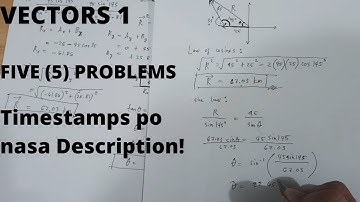 Physics Tagalog – (1/3) Vectors – STEM 12