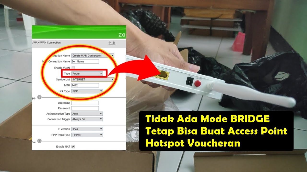 REVIEW Settingan ZTE F609 v3 Mode AP Hotspot tanpa BRIDGE | Bisa Voucheran - YouTube