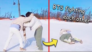 BTS Fighting Each Other [BTS Funny Moments]