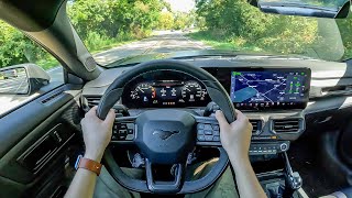 2024 Ford Mustang Dark Horse Premium - POV Test Drive (Binaural Audio)