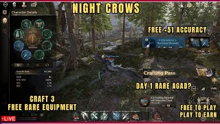 Night Crows | Rare Equipment Craft, Free 51 Accuracy ( Tagalog )