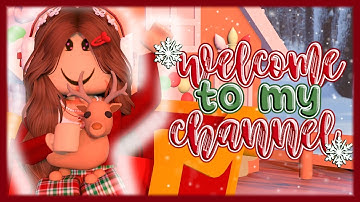 WELCOME to my CHANNEL┊christmas 2024 gfx intro┊aurlique