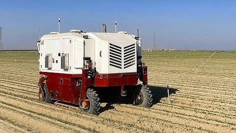 Self Driving Farm Robot Uses Lasers To Kill 100000 Weeds An Hour Saving