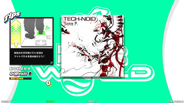 【DDR WORLD】 TECH-NOID Sota F. 【DOUBLE Difficult9】 SPEED453 REVERSE DDP9