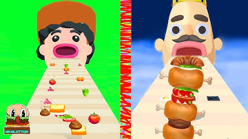 Sandwich Runner VS Silly Sandwich Dash - All Level Gameplay Walkthrough iOS, Android NEW APK UPDATE