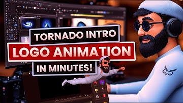 Create a Simple Tornado Intro Logo Animation in CreateStudio