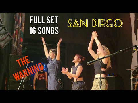 Thewarning - Full Set - San Diego - 16 Songs - 043023 Livemusic Rock Fyp Martintc Martintw