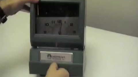 How to Set the Month (Model 125 and Model 150)