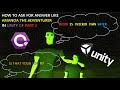 Ask for an Answer like AMANDA THE ADVENTURER In UNITY C#