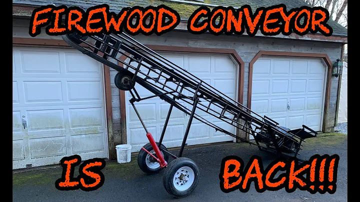 #68 Return of the Firewood Conveyor & Splitting Dr...