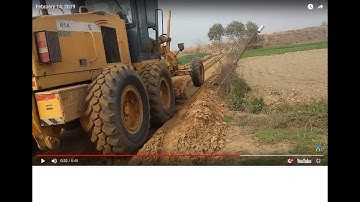 Motor Grader LiuGong 414 BS III leveler machine