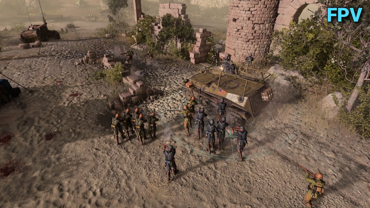 COH3 FPV My 3rd Espionage game was against Zulu (rank 4)