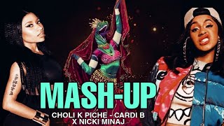 Cardi B X Nicki Minaj (Choli k piche Trap version) on the beat |  by (MDJ Remix) Resimi