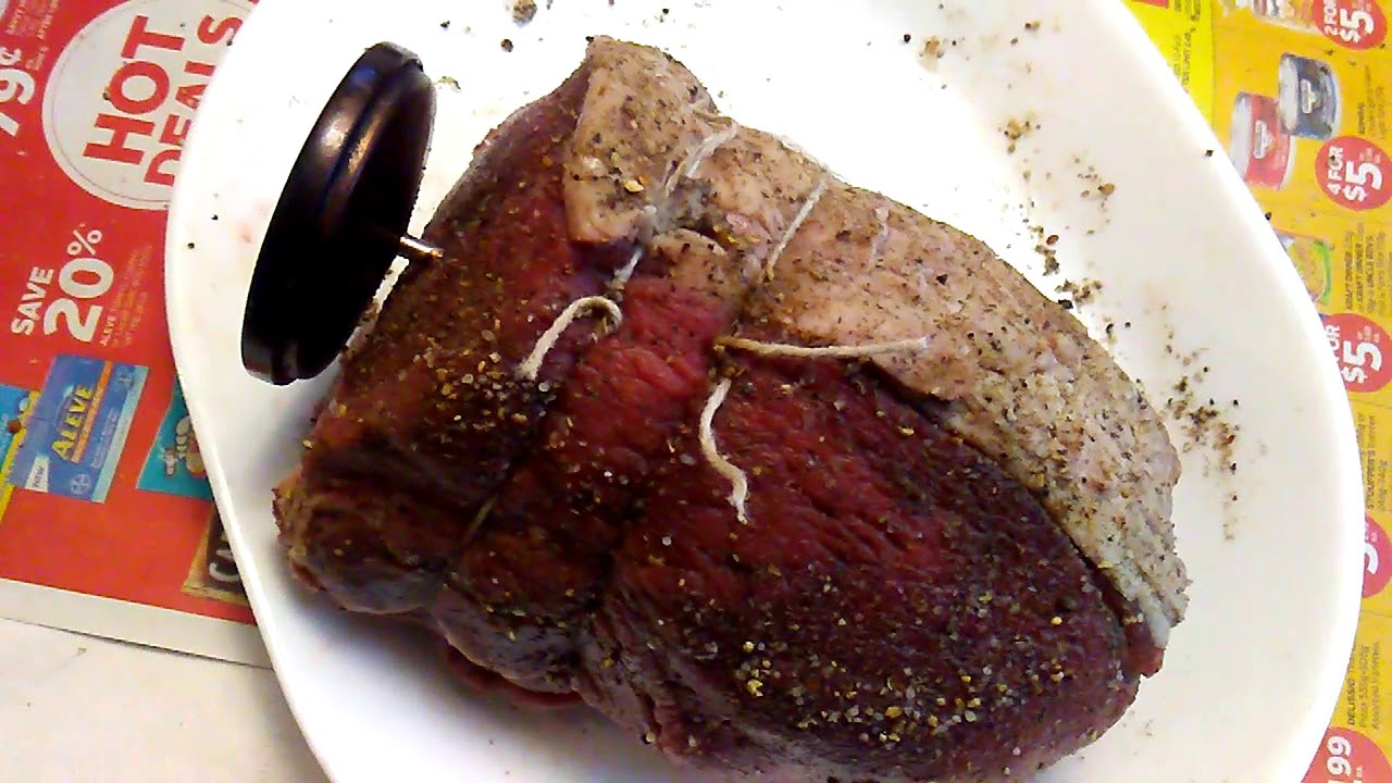 Top Sirloin Beef Roast - The Queen of Beef - Grill Roasted! - YouTube