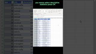 Data Analysis Excel Descriptive Statistics Tutorial