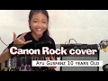 Canon Rock by Jerry C cover Ayu Gusfanz 10 years Old from Indonesia