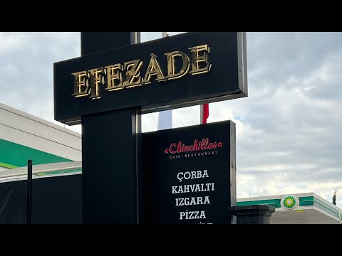 Makan siang di Efezade Restaurant - Bursa, Turky