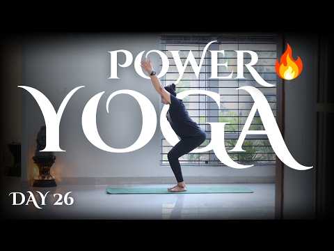 Day 26 Power Yoga Challenge 🔥 | 45 Days Transformation Begins