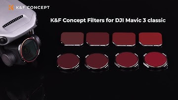 DJI Mavic 3 Classic Filter  |  K&F Concept DJI Mavic 3 Classic ND Filter for Drone Videography