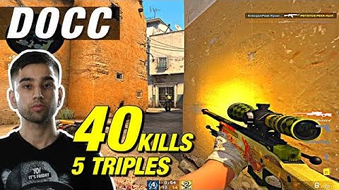 D0cC dust2 faceit game (40 kills) CSGO D0cC POV