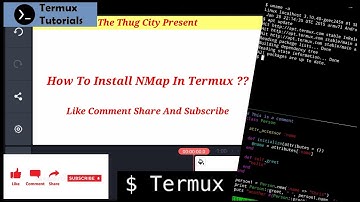 How To Install NMap In Termux ?? | New Technical Video | The Thug City