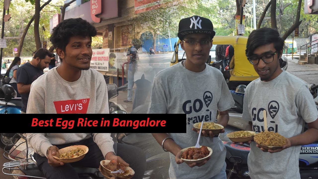 Malleshwaram Egg rice Best egg rice in Bangalore YouTube