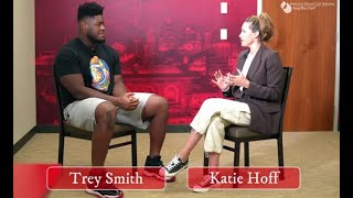 Trey Smith Offensive Lineman For The Kansas City Chiefs Shares His Blood Clot Story