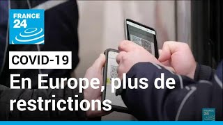 Covid-19 : le variant Omicron progresse, des restrictions renforcées en Europe • FRANCE 24