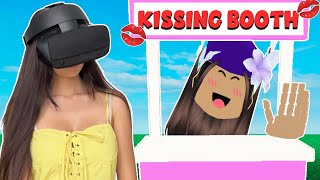 I Opened A Fake Kissing Booth In Roblox Vr Hands