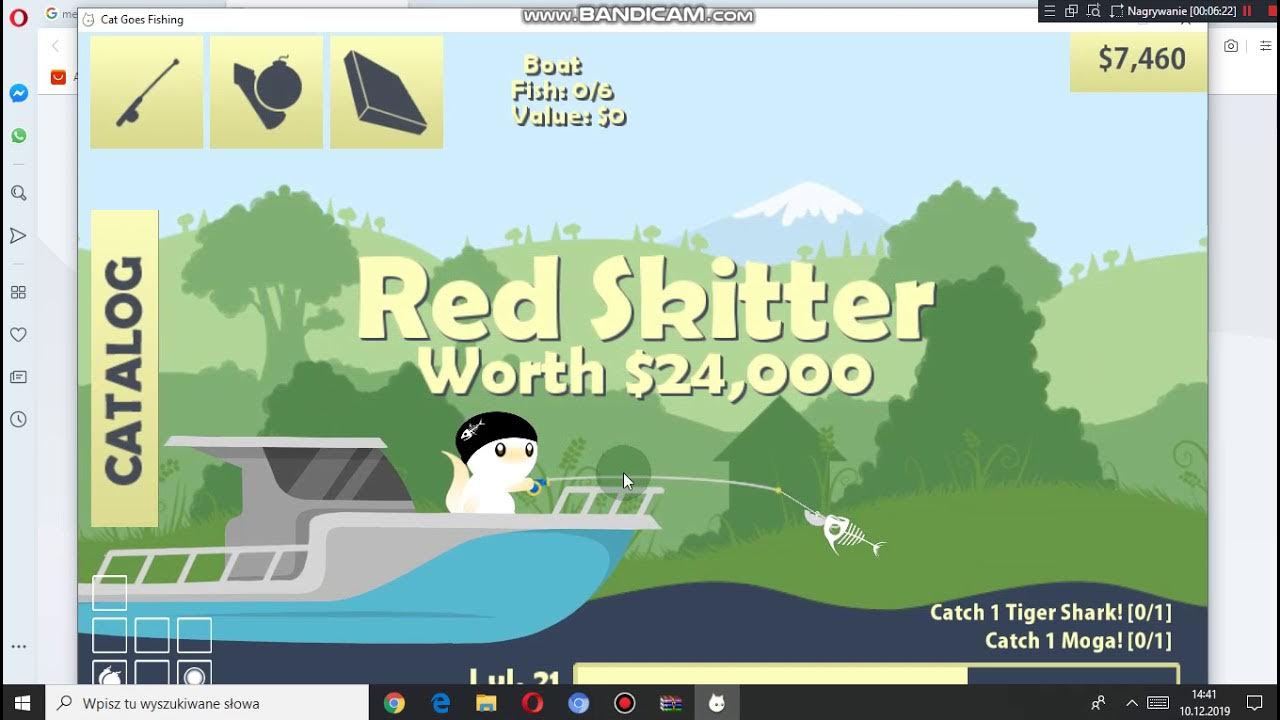poradnik jak pobrac cat goes fishing laptop YouTube