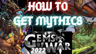 Gems of War How to get mythics | 3 SUREFIRE WAYS to get ANY mythic you want