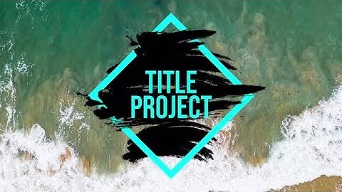 Brush Titles DaVinci Resolve Templates