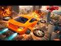 Flying Car Adventure ✈️- Car Stunts Tracks Racing 3D - Android GamePlay