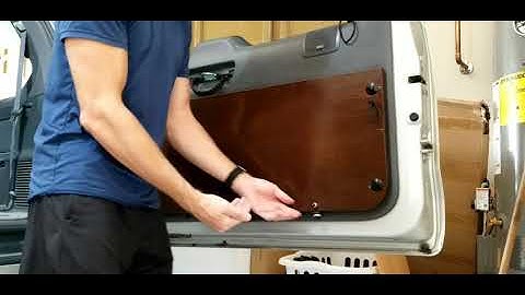 Lexus GX470 rear door table mod diy