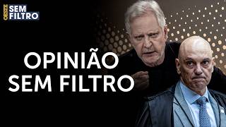 Augusto Nunes cobra atitude da oposição frente aos abusos perpetrados por Moraes