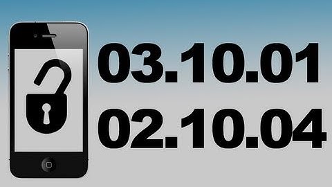 iPhone 4 Unlock - iOS 4.3.4 Basebands 03.10.01 & 02.10.04 - Info