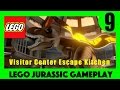 LEGO Jurassic World Gameplay Walkthrough Part 9 VISITOR CENTER + ESCAPE KITCHEN