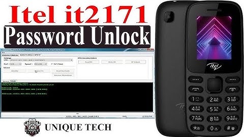 How To Safely Remove Security Lock On Itel it2171 Keypad SPD Devices 2020   Keypad Mobıle Password