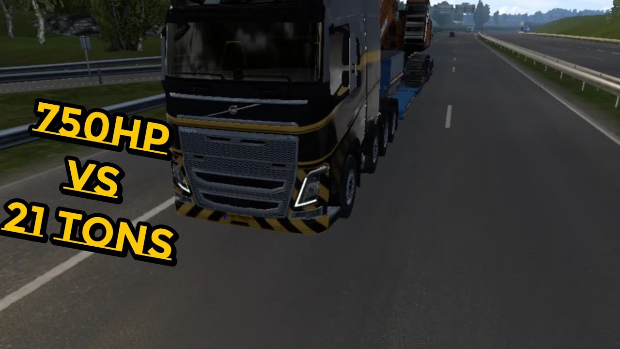 Volvo FH16 750HP Heavy Haul: Luxembourg to Lyon | ETS 2 [No Commentary]