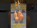 マイクラのろうそくを現実で再現しよう!【Making Minecraft candles in real life】