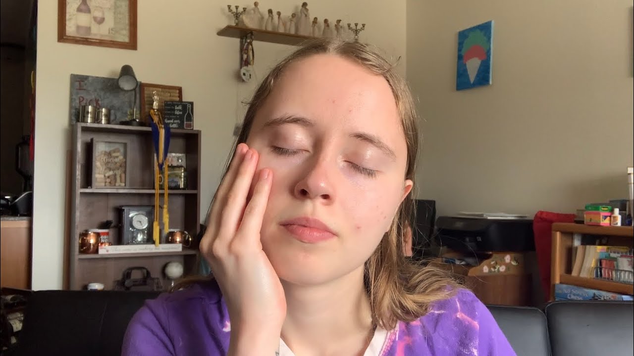Slow Face Tapping/Poking Visual ASMR