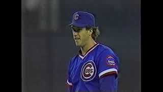 Chicago Cubs vs Cincinnati Reds (August 23, 1985) Cesar Cedeno Sends Reds To The Winners Circle
