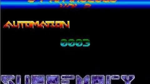 ATARI ST INTRO OLDSCHOOL TRIBUTE TO AUTOMATION