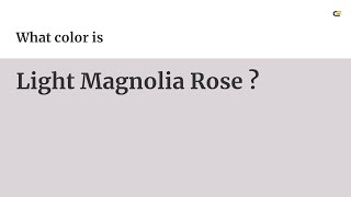 Light Magnolia Rose color #dbd5da hex color - White color - Cool color dbd5da