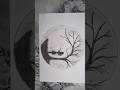 How To draw a girl with petales in Moonlight For Beginners