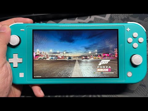 Forza Horizon 5 Gameplay Nintendo Switch LITE - YouTube