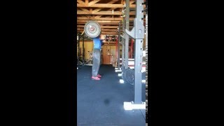 Split Jerk 255 lbs 1x3 02_21_2016