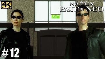 The Matrix: Path of Neo - PC Playthrough Gameplay 4k 2160p PART 12 Lobby Shooting Spree