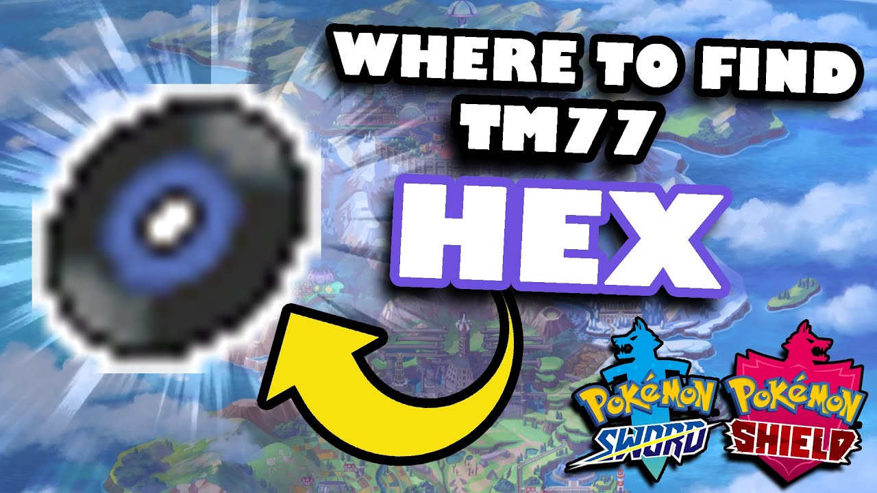 TM77 HEX Location in Pokemon Sword & Shield! - YouTube